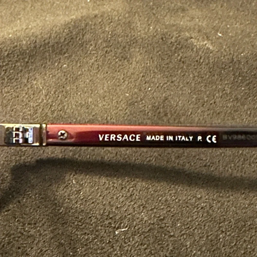 Versace Black Glasses Sleek Design Premium Quality
